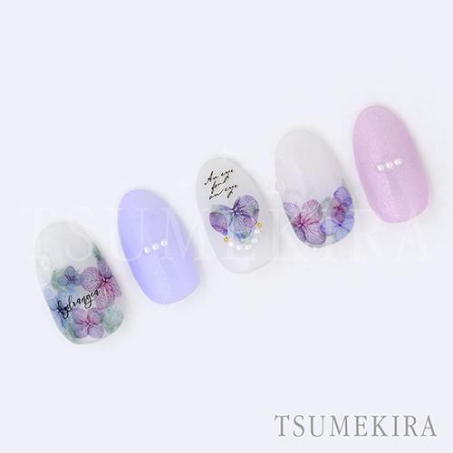メール便○)TSUMEKIRA(ツメキラ)ネイルシール 紫陽花3/NN メール便○)TSUMEKIRA(ツメキラ)ネイルシール 紫陽花3/NN