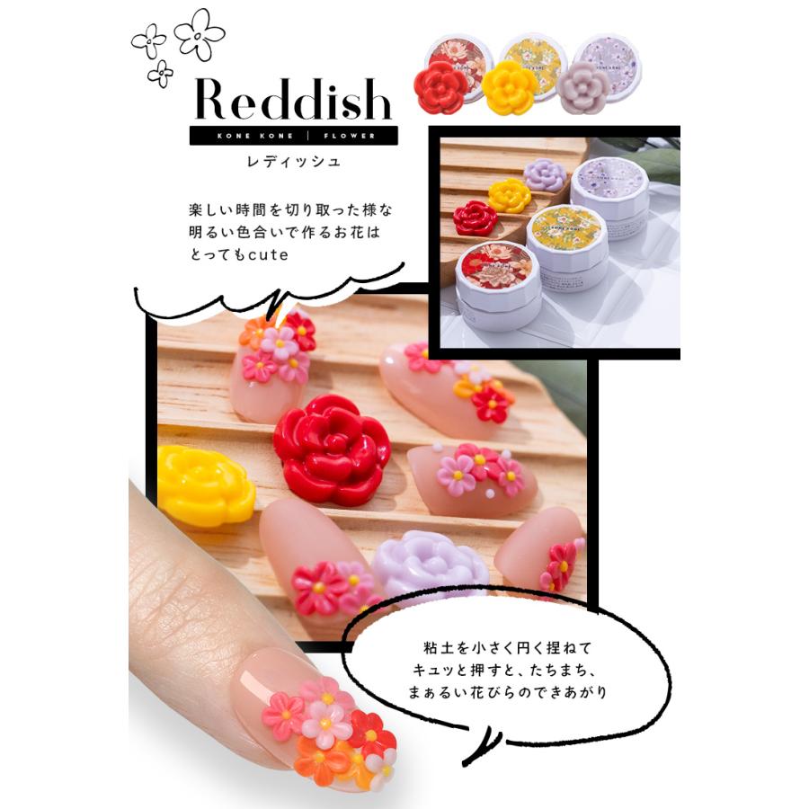粘土ジェルできちゃう3色セット『 コネコネ KONE 』 粘土ジェル 4D