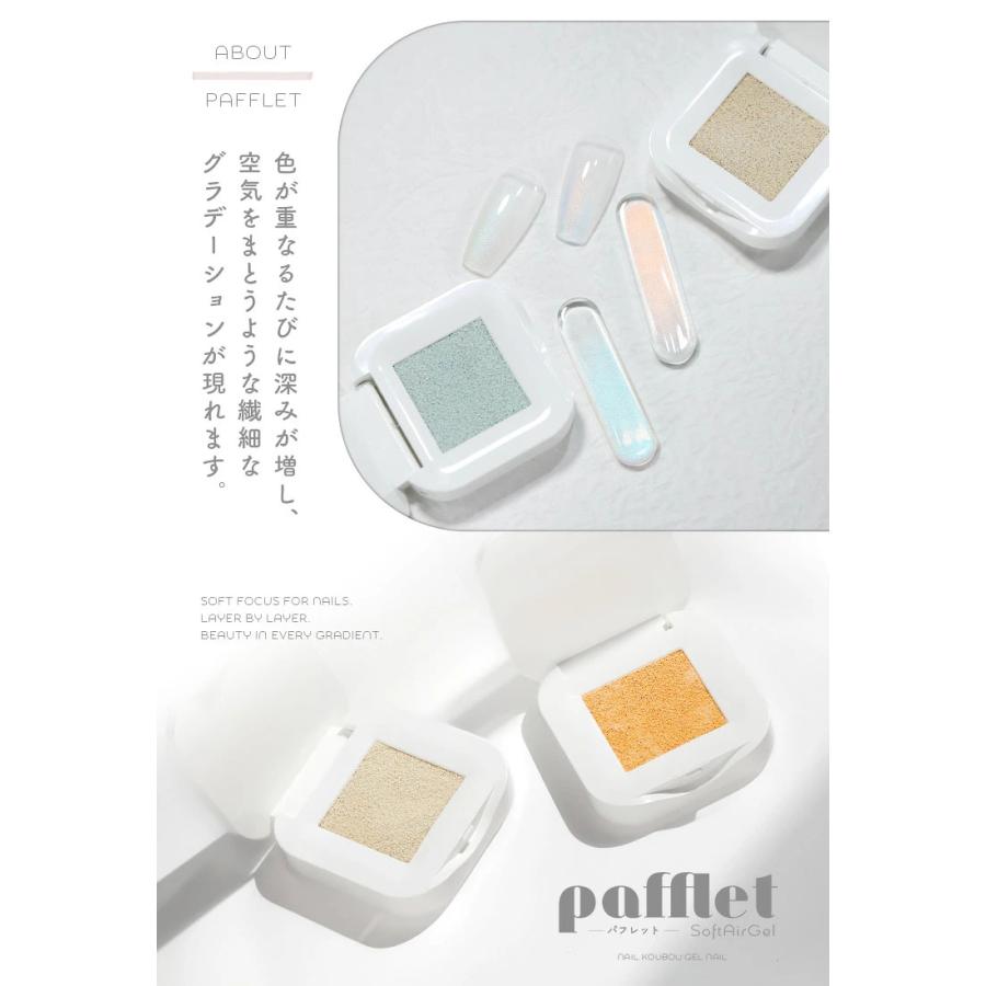 新提案 「Pafflet」 パフみたいな ジェル で グラデーション 超高発色