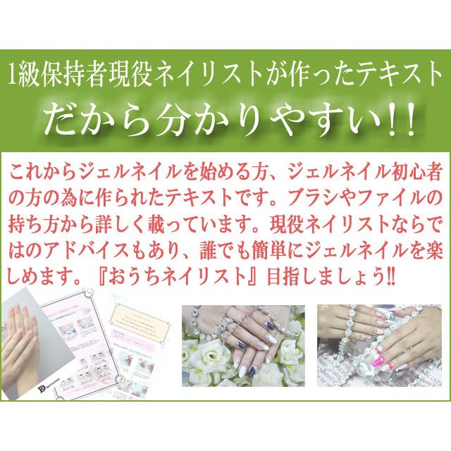 ジェルネイルテキスト 3冊セット ）メール便送料無料（ あすつく