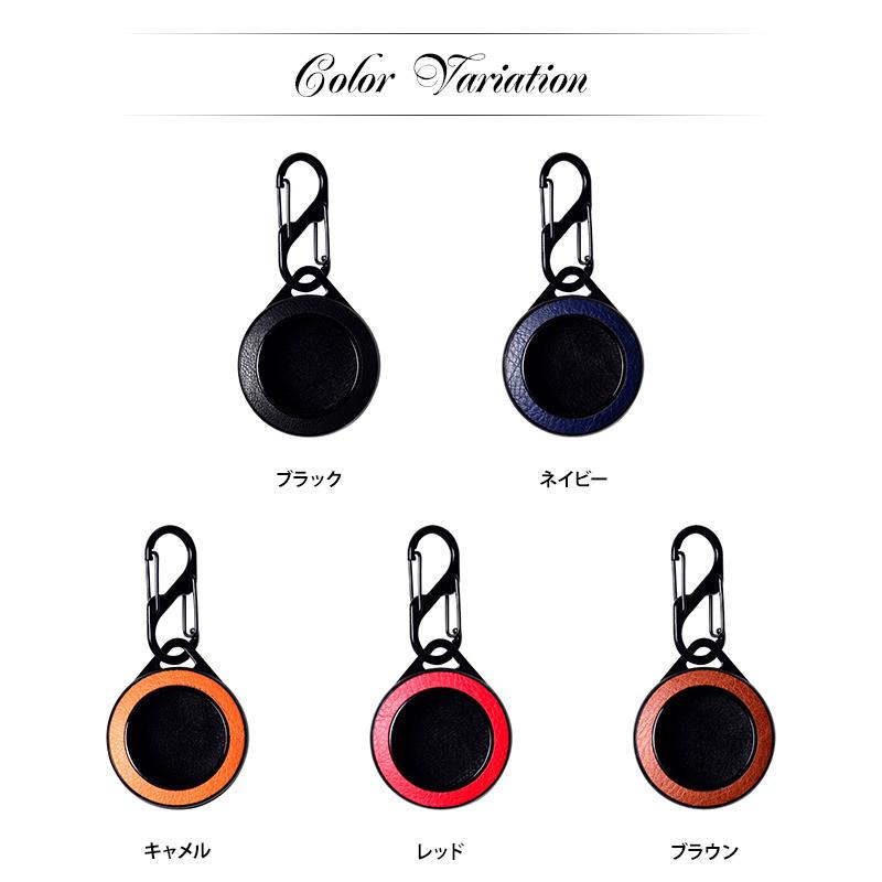 Air Tag ケース AirTag カバー エアタグ airtag対応（ レザー ハード