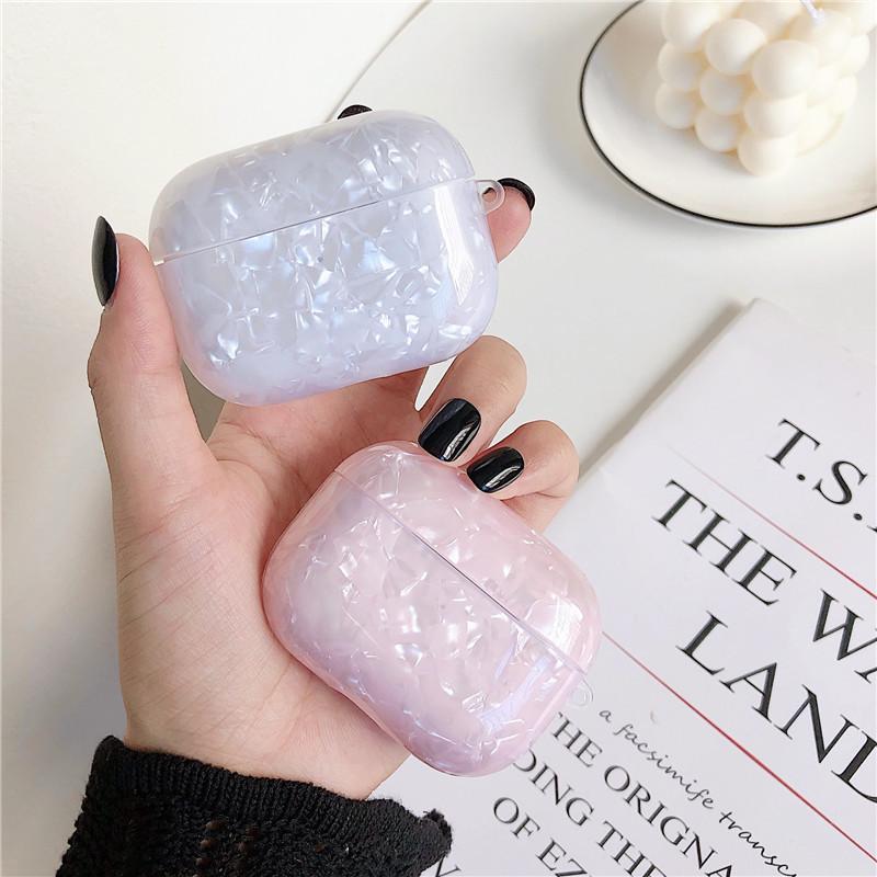 AirPods ケース 1 2 3 4 Pro（ シェルケース×イニシャルデコ ）メール