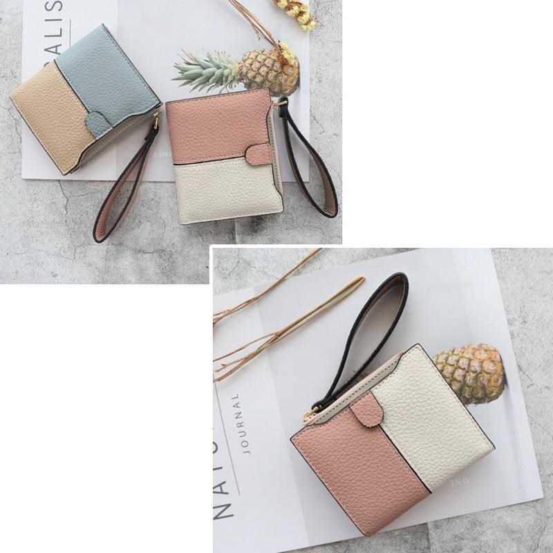 財布 レディース 二つ折り（ ミニ財布 4種類 ）メール便送料無料