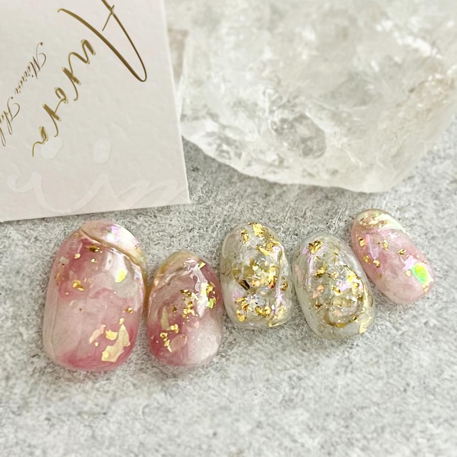 全5色】オーロラミラーフレーク オーロラフレーク ジェルネイル