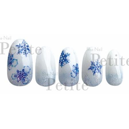 メール便ok 取寄 ネイル クリスマス ネイルシール クリスマス 雪の結晶 写ネイルpetite ウォータースノーフレーク ブルー ネイルワールド 通販 Yahoo ショッピング