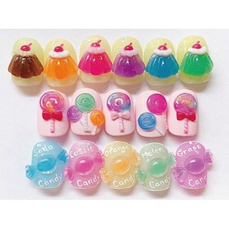 スカルプ 3Dパウダー フロートジュースシリーズ アクリルパウダー