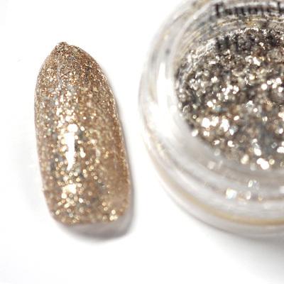 HIDEKAZU先生セレクト ネイルアート グリッター ラメ ネイルシール ツメキラ セレクトグリッター(ムーンゴールド) HID-GLI-102 |  | 01