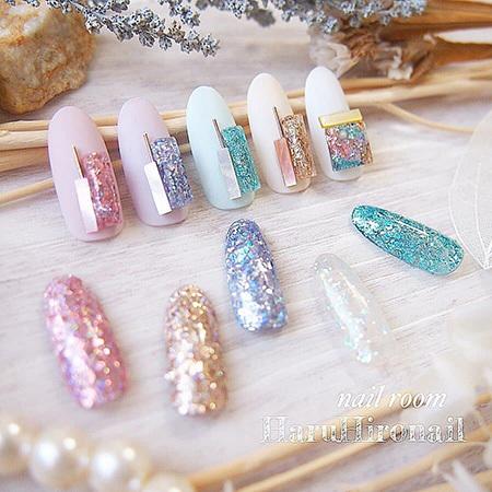 ICEGEL ラメジェル グリッタージェル アイスジェル A BLACK