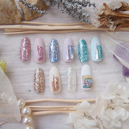 ICEGEL ラメジェル グリッタージェル アイスジェル A BLACK