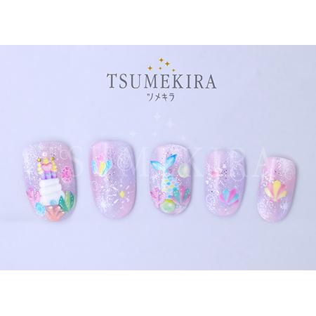 高粘着 ネイルシール マーメイドフェアリーテイル ネイルシール ツメキラ Yumi Ling Mermaid Fairy Tale NN-YML-102｜nailworld｜03