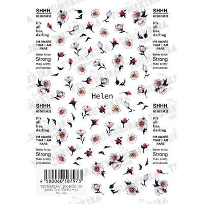 写ネイル ツメキラ ネイルシール ネイルシール ツメキラ Helen Tsai プロデュース1 No one NN-HLN-101
