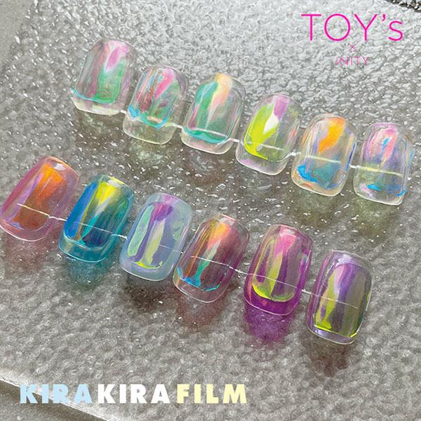 TOY's × INITY キラキラフィルム 4枚セット : ネイルワールド - 通販