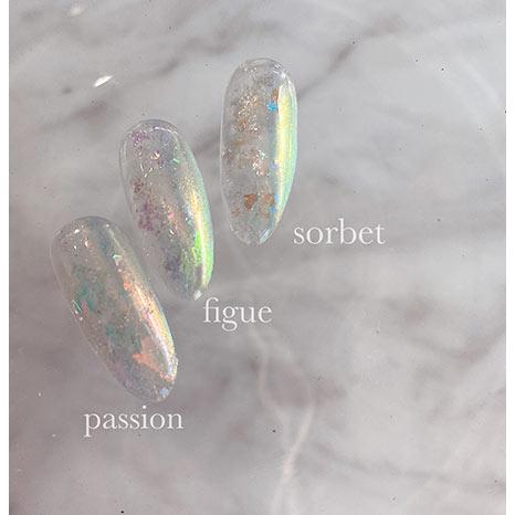 NOVEL Sucre aurora flake passion : ネイルワールド - 通販 - Yahoo