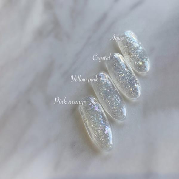NOVEL Crystal flake(aqua) : ネイルワールド - 通販 - Yahoo!ショッピング