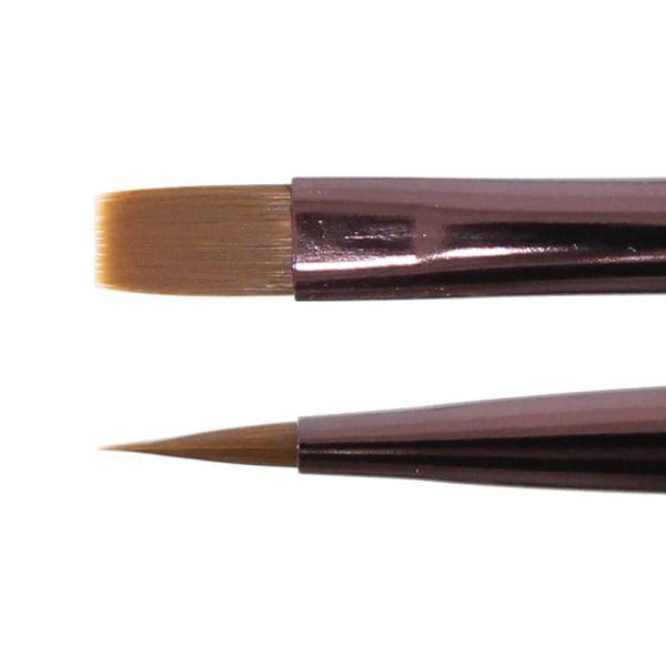 ネイルブラシ ジェルブラシ タチ tati アートショコラ camel(キャメル
