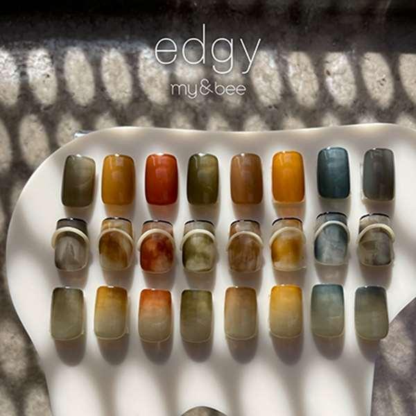 my&bee マイビー カラージェル エッジィセットA（8色） EG−SA