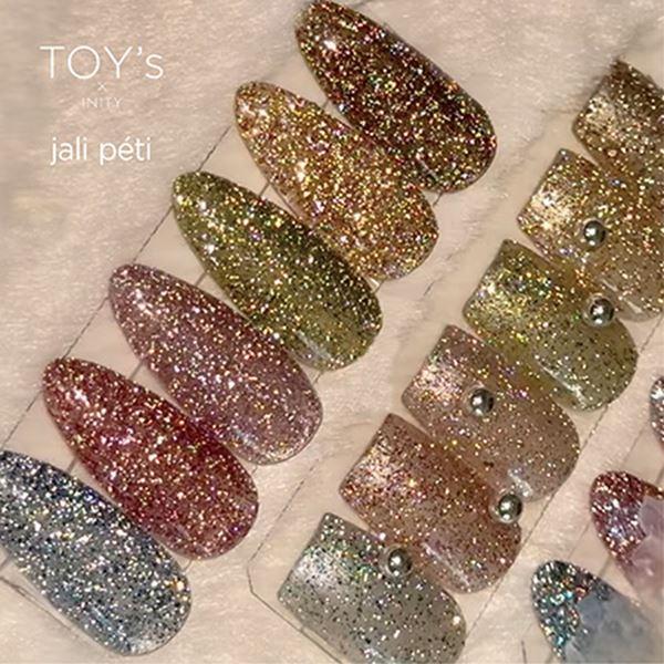 TOY's INITY スナジェル ジャリペティ ピンク T-SGP05 5g : ネイル