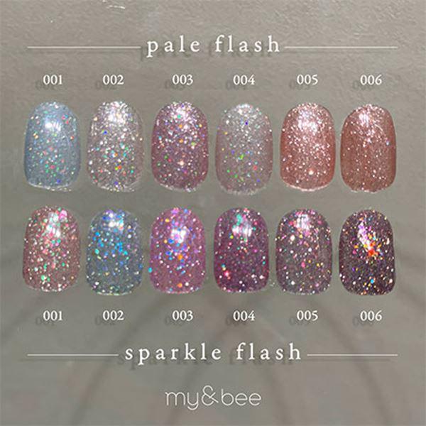 マイビー スパークルフラッシュセットA(001~006/6色) SP-SA : ネイル