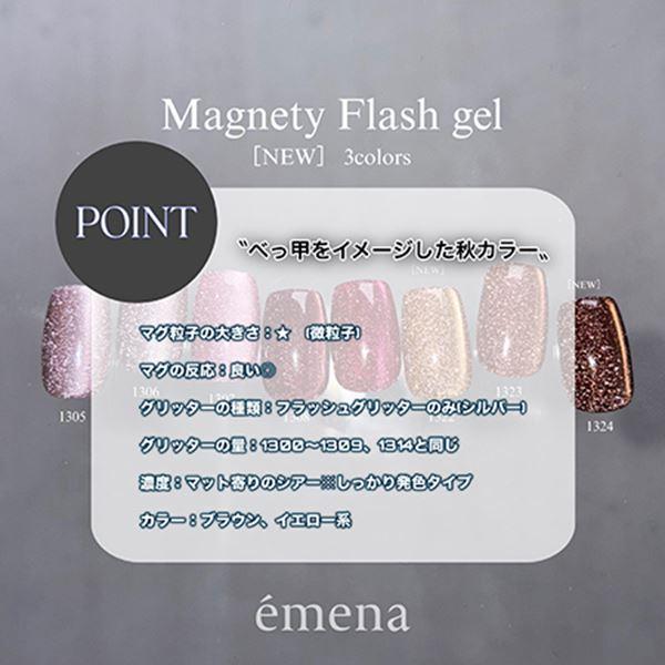 emena Magnety Flash gel 3色セット 1322~1324 (エメナ マグネティ