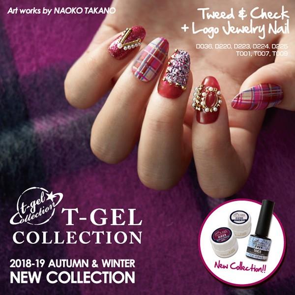 ジェルネイル カラージェル T-GEL COLLECTION D224 マックスピンク 4ml