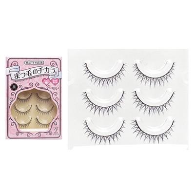 メール便ok カラー つけまつげ Beauty Nailer ビューティーネイラー まつ毛のチカラ Cross 1 黒 ネイルワールド 通販 Yahoo ショッピング