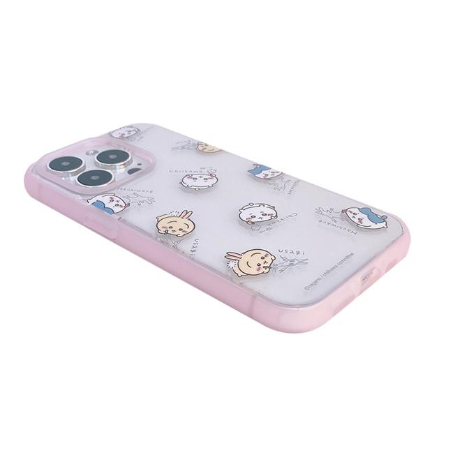 公式】ちいかわ イーフィット クリア iPhone14Pro iPhone13Pro 対応