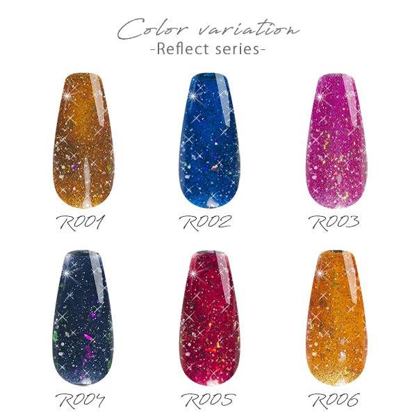 NAIL REPUBLIC フラッシュジェル 選べる3色セット 8ml レビュー
