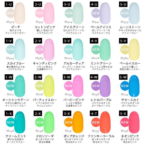 NAIL REPUBLIC カラージェル ジェルネイル 3g 選べる5色 NEW