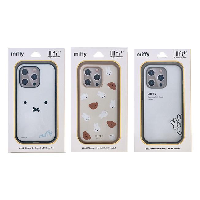 公式】ミッフィー イーフィット iPhone15 Pro 対応 ケース カバー