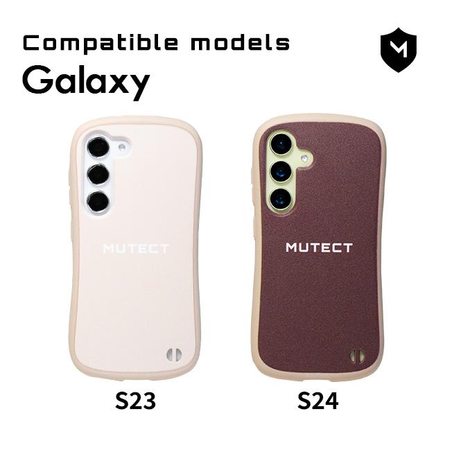 レビュー特典あり MUTECT GALAXY S24 GALAXY S23 ギャラクシー エス24 エス23 ソフト スマホ ケース カバー 耐衝撃 TPU ストラップホール  韓国 くすみカラー | MUTECT | 14