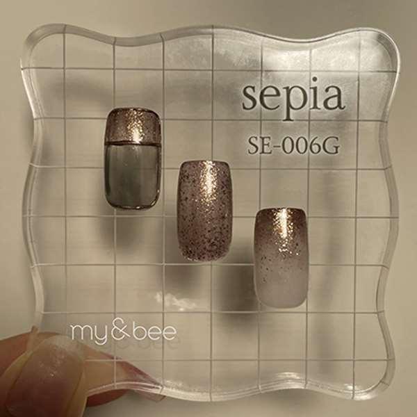 新品未開封マイビーmy&beeセピアセット ネイリストプロ用カラージェル 9色 マイビー my&bee カラージェル セピアシリーズ 9色から選択 2.5g