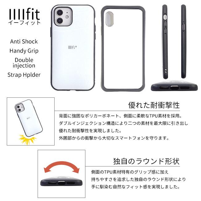 iPhone11 ケース イーフィット クリア サンリオ キャラクター アイフォン11 iPhoneケース ハローキティ マイメロディ キキ&ララ クロミ IIIIfit clear｜nailworld｜02