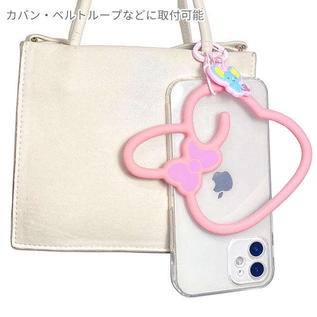 サンリオ マルチリング シリコンブレスレット ハンドストラップ スマホ