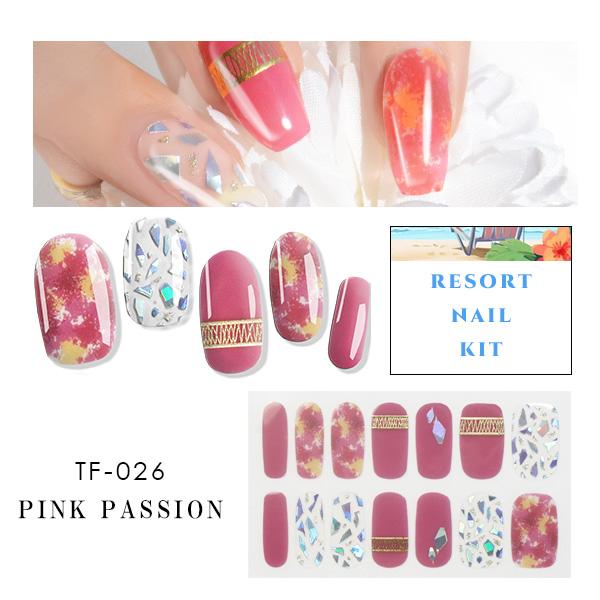 ジェルネイルキット ジェルネイルシール 新デザイン 選べる3デザイン スターターキット ネイルキット ジェルネイル セット 貼るだけ 硬化タイプ 簡単 セルフ | AMAZE | 05