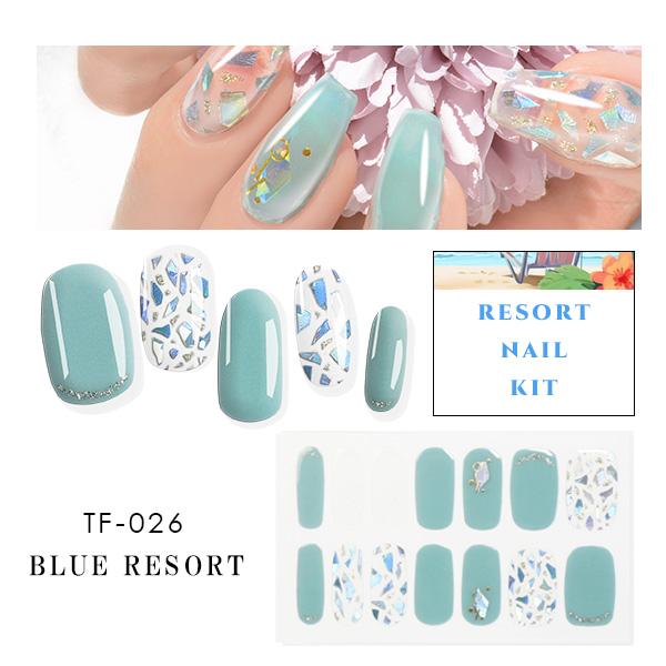 ジェルネイルキット ジェルネイルシール 新デザイン 選べる3デザイン スターターキット ネイルキット ジェルネイル セット 貼るだけ 硬化タイプ 簡単 セルフ | AMAZE | 06