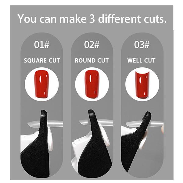 NAIL REPUBLIC チップカッター 飛散防止カバー付き ネイルチップ