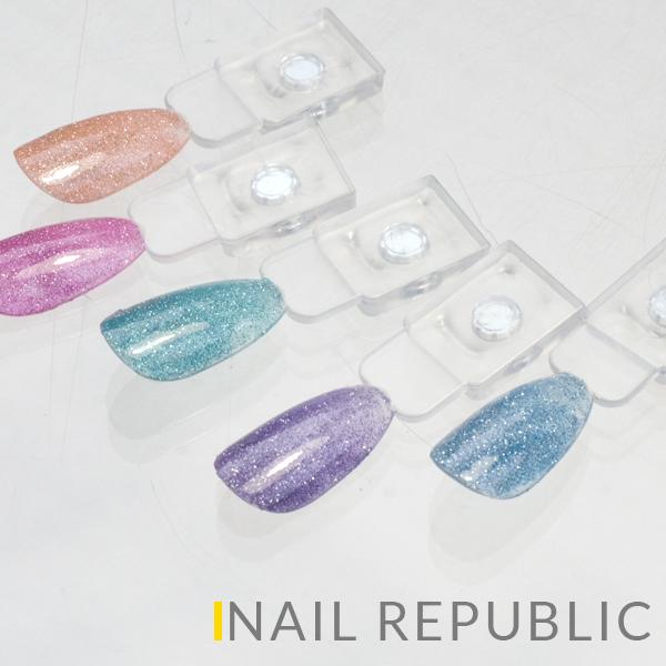 NAIL REPUBLIC カラーチャート チップ型 マグネット付き 50個セット