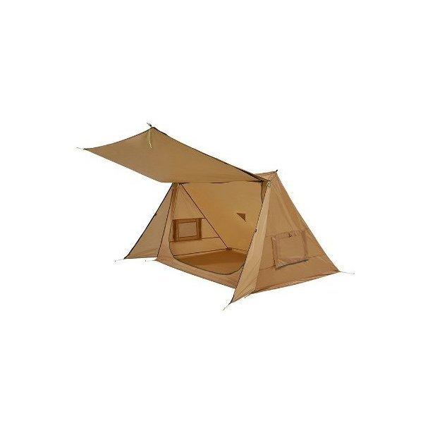 ドーム型テント キャンプ テント OneTigris 4シーズン超軽量68Dポリエステルタフタシェルターキャンプテント ソロキャンプ 2ルームテント