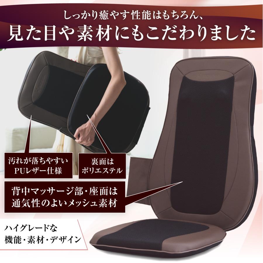HOGXIA マッサージシート 薄型 強力 マッサージ器 医療機器 腰 背中 肩