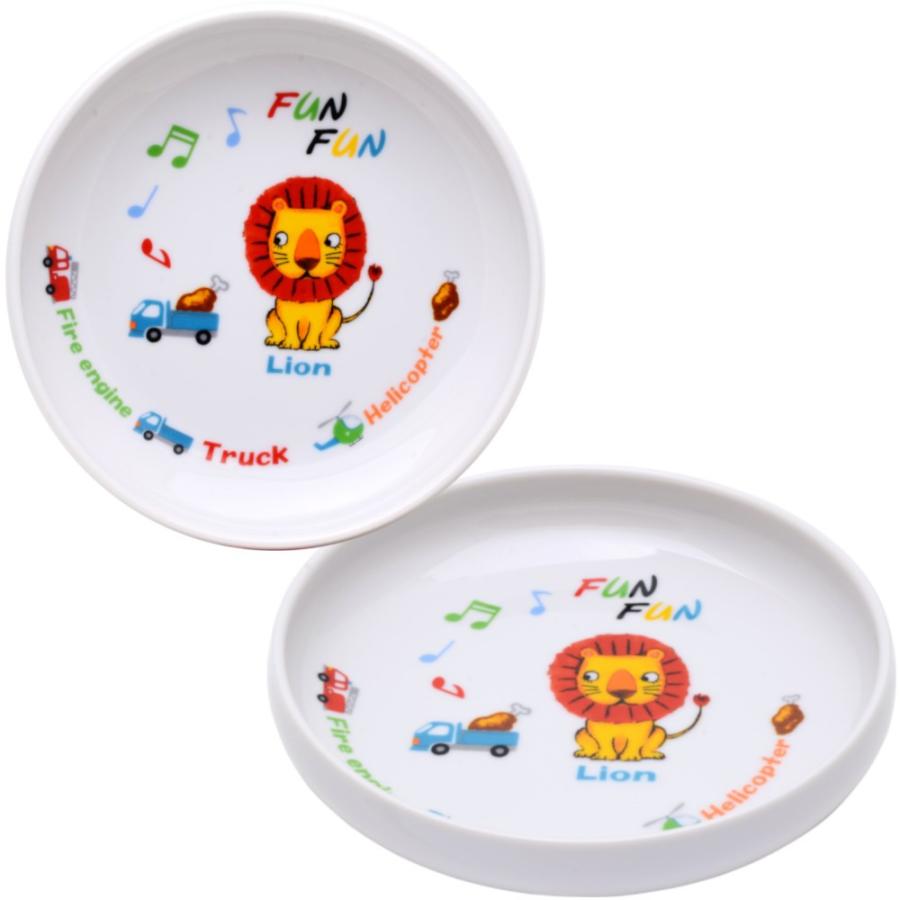 ファンファン すくいやすい器 ２枚組 盛り皿 ボウル カレー皿 日本製 子ども用 食器 動物 アニマル セット かわいい エクリュ Yahoo 店 通販 Yahoo ショッピング