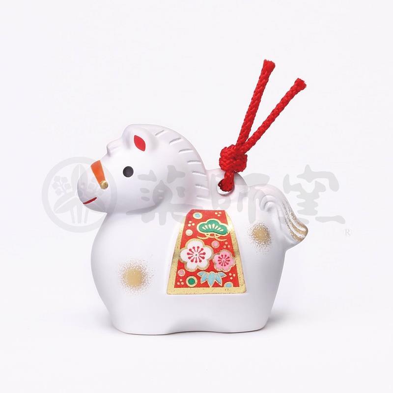 薬師窯 錦彩 招福 寿々 午 土鈴 特小 No.56 午年 2026年 令和8年 うま