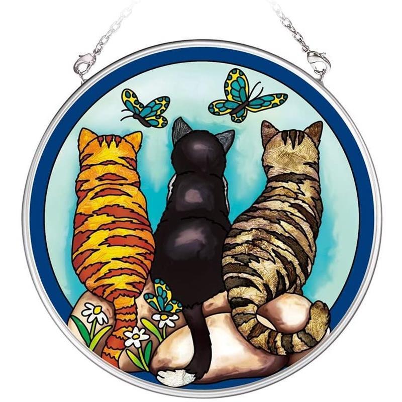 SALE／92%OFF】 ステンドグラス 猫 ねこ ネコ fawe.org