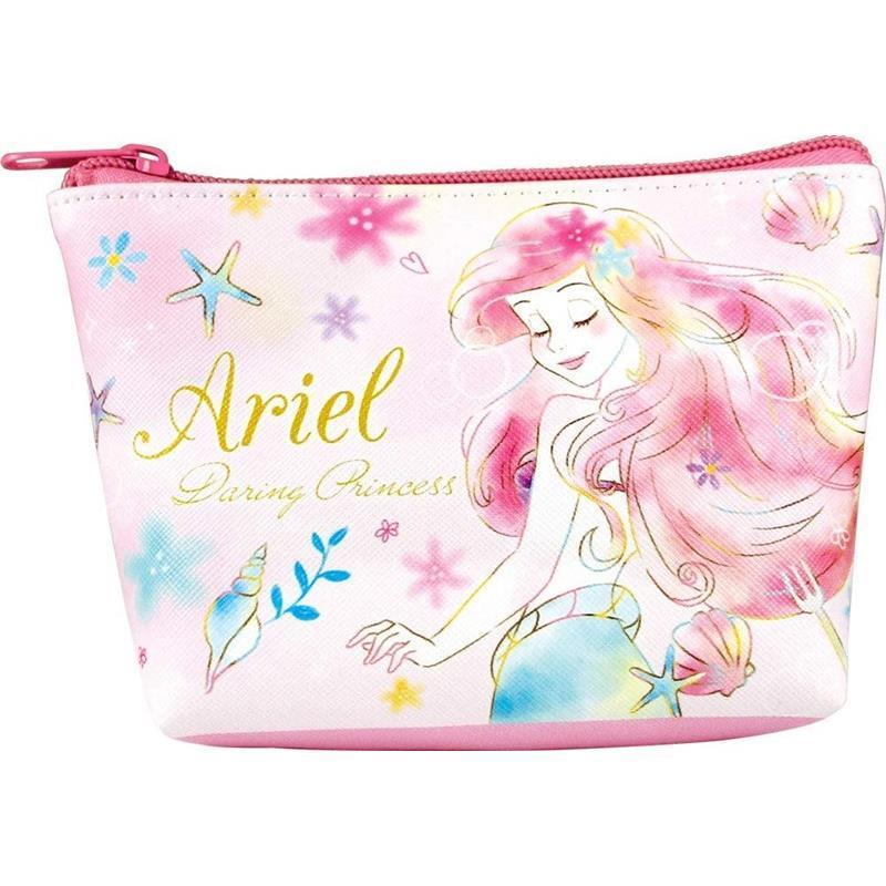 ディズニー プリンセス アリエル 三角 ミニポーチ ポーチ 化粧ポーチ プレシャスドリーム コスメポーチ 小銭入れ ミニサイズ エクリュ Yahoo 店 通販 Yahoo ショッピング