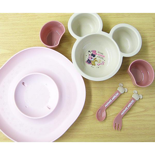 名前入り 出産祝いに 食べこぼしキャッチプレート ミッキー ミニー