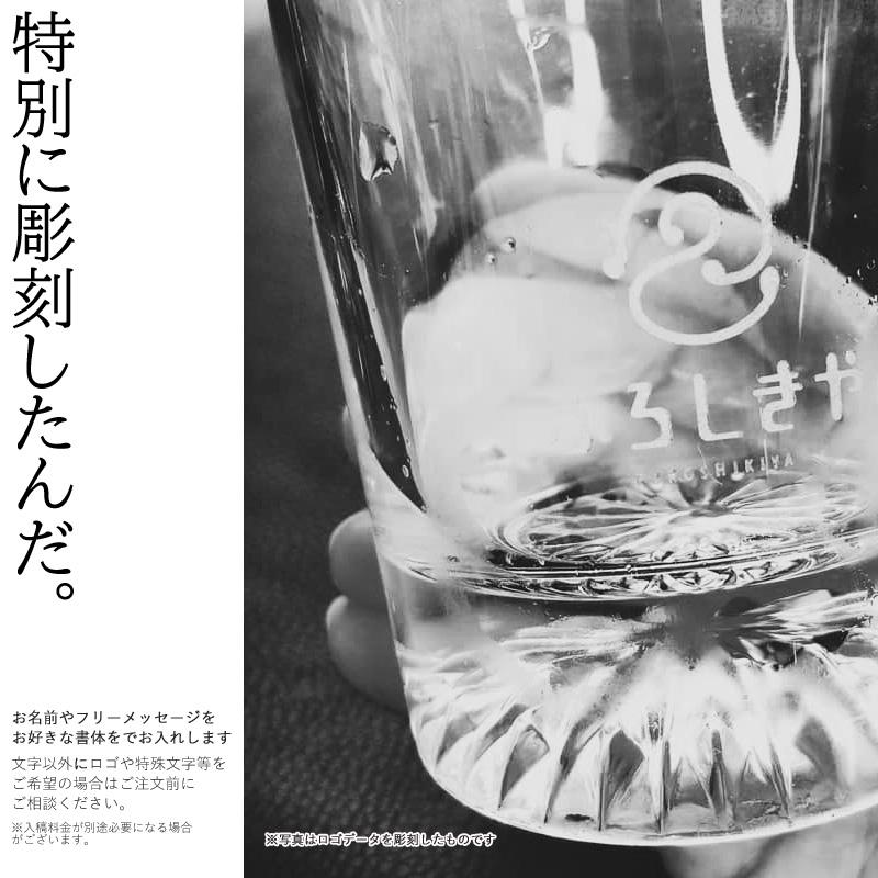 名前・メッセージが入る！ FROZEN CUBE ペアロックグラス＆キューブ3P 専用箱入りの画像