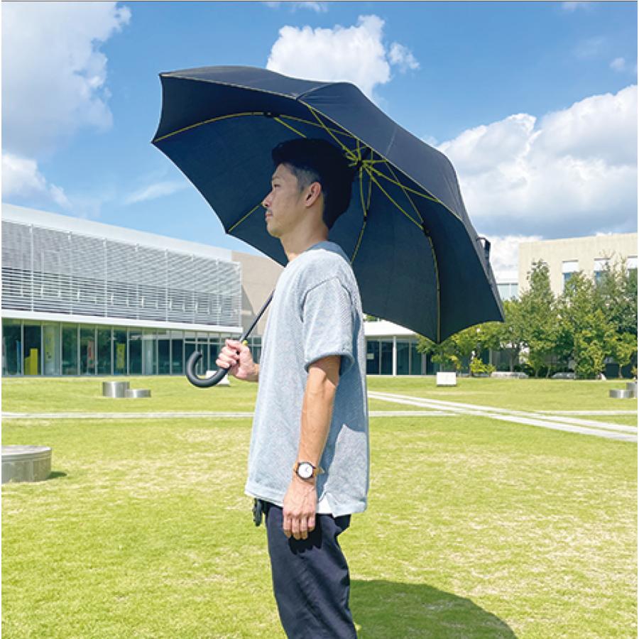 傘 70cm メンズ カラーグラスファイバー骨 ジャンプ傘 雨傘 紳士