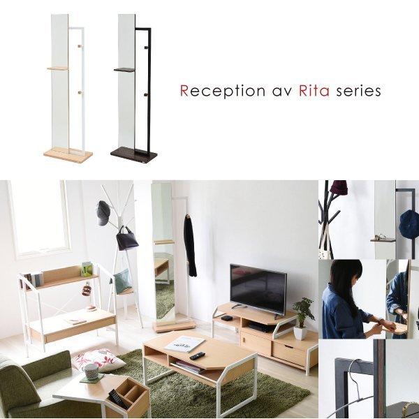 ハンガーミラー 鏡 全身 ミラー 姿見 フック スタンド 木製 Rita ハンガーミラー 鏡 全身 ミラー 姿見 フック スタンド 木製 Rita