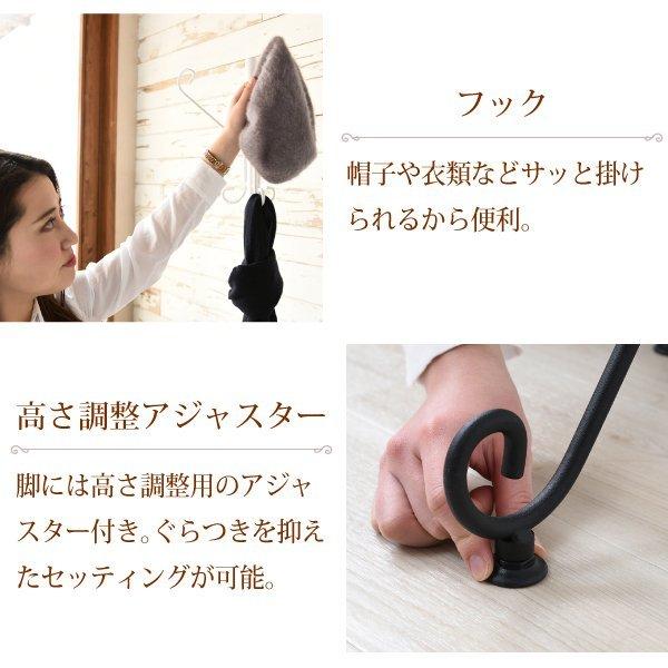 ヨーロッパ風 ロートアイアン 家具 ポールハンガー ハンガースタンド
