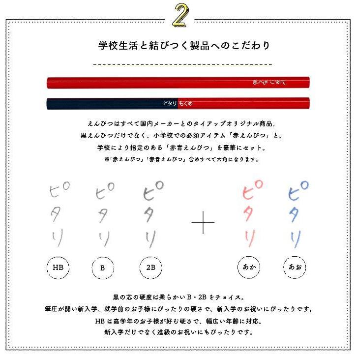 名入れ鉛筆 ピタリ モクメ オリジナルデザイン 卒園記念 名入れ 送料無料｜naireseisakusho｜03