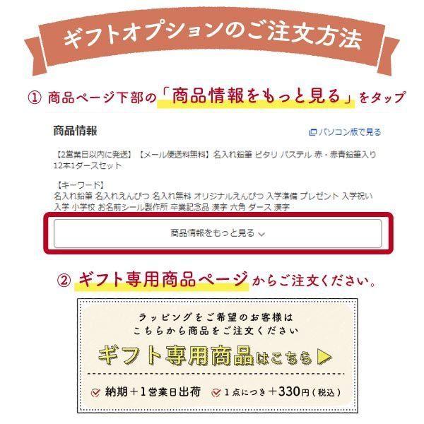 名入れ鉛筆 ピタリ パステル マット きらきら オリジナルデザイン 卒園記念 名入れ 送料無料｜naireseisakusho｜19